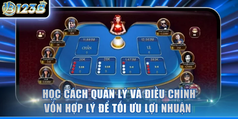 Học cách quản lý và điều chỉnh vốn hợp lý để tối ưu lợi nhuận